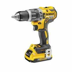 Wiertarko-wkrętarka udarowa 18V XR 2x2Ah z silnikiem bezszczotkowym kufer DCD796D2 DeWALT