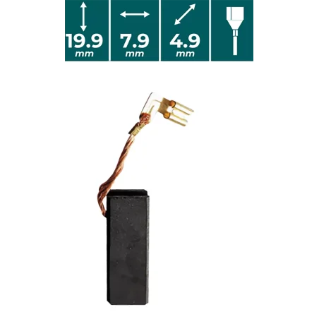 SZCZOTKI WĘGLOWE do VMU705 Vander