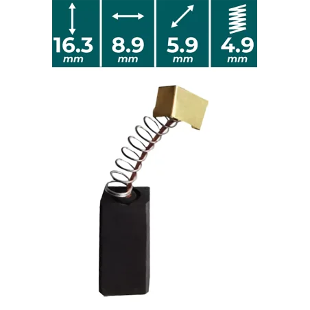 SZCZOTKI WĘGLOWE do VNZ 701 Vander
