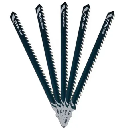 Brzeszczoty HCS do wyrzynarek do drewna dł.cał. 152/ dł.rob. 116 podziałka 4,0/ szybkie cięcia po linii prostej w drewnie i mate