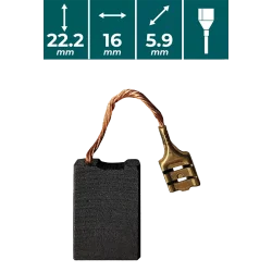 SZCZOTKI WĘGLOWE do MPAG2350