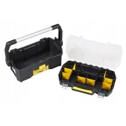 SKRZYNIA NARZĘDZIOWA 19" Z ORGANIZEREM STANLEY®