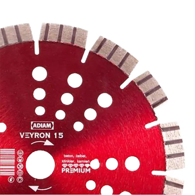 Tarcza diamentowa VEYRON 15 125mm ADIAM