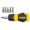 Wkrętak MULTIBIT krótki zgrzechotka + 7 końcówek STANLEY