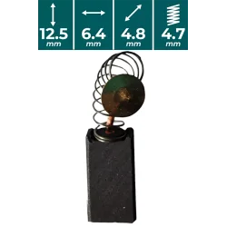 SZCZOTKI WĘGLOWE do VWU731 Vander