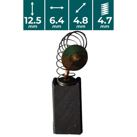 SZCZOTKI WĘGLOWE do VWU731 Vander