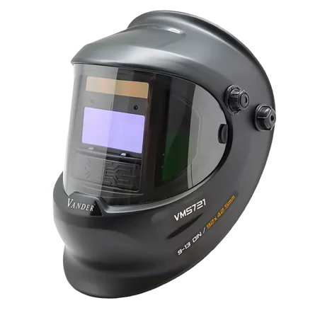 Przyłbica samościemniająca VMS711 9-13 DIN 4DIN 92x42,5mm 3/10000s.  3V Li CR2450 0,6kg VANDER