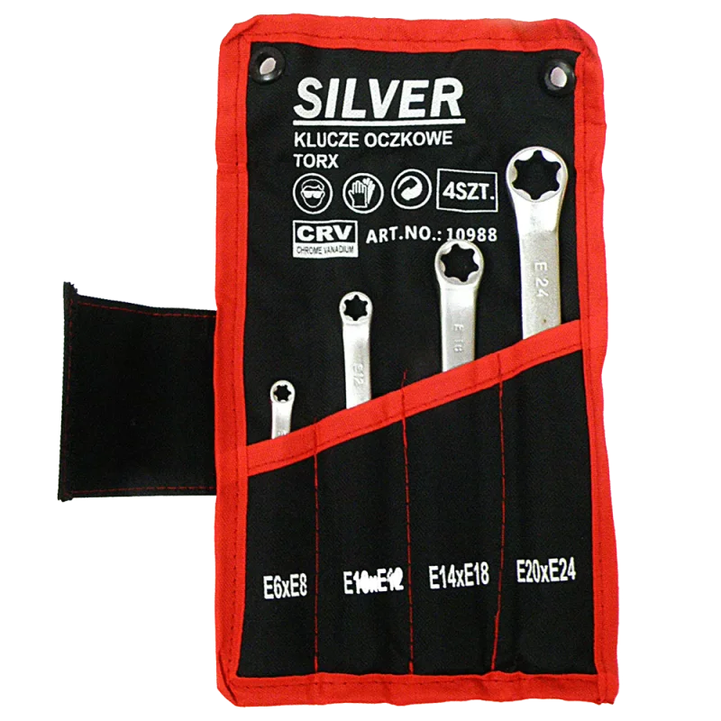 Klucze oczkowe TORX 4el