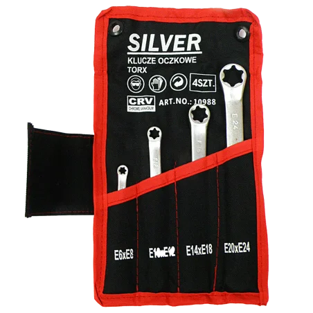 Klucze oczkowe TORX 4el
