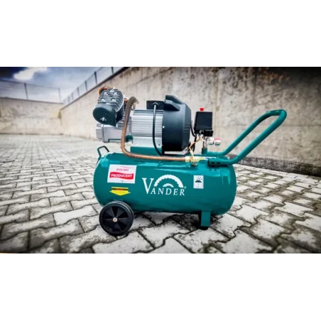 Kompresor 45l dwutłokowy silnik indukcyjny 8bar VSP761 Vander NOWOŚĆ