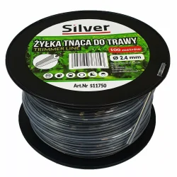 Żyłka do cięcia trawy wzmocniona 2.4mmx100m KWADRAT DUO-LINE S11750