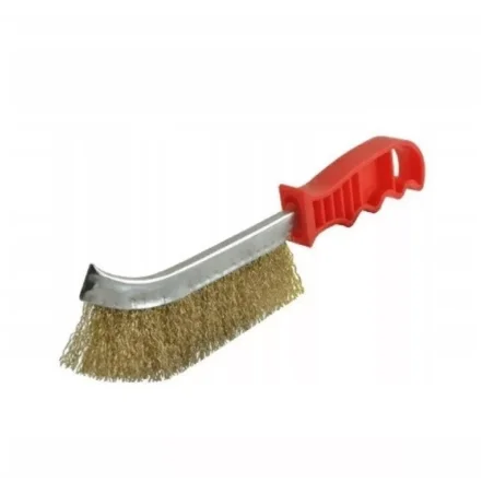 SZCZOTKA DRUCIANA MOSIĘŻNA WĄSKA SZCZELINOWA S10953