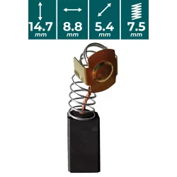 SZCZOTKI WĘGLOWE do VSR771 Vander
