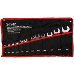 Klucze płaskie dwustronne 12el. 6-32mm