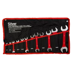 Klucze płaskie dwustronne 12el. 6-32mm