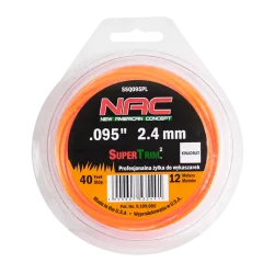Żyłka tnąca kwadratowa 2,4mm/12m SSQ095PL NAC