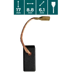 SZCZOTKI WĘGLOWE do ASK002 Vander