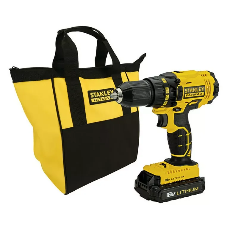 Wiertarko-wkrętarka 18V 2x aku.1,3Ah, torba STANLEY FatMax