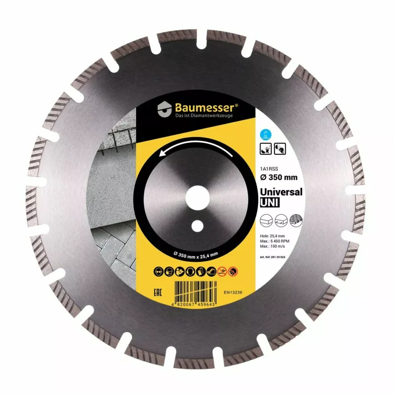 1A1RSS/C1-H 350x3,5/2,5x10x25,4-21 F4 Baumesser Universal DISTAR