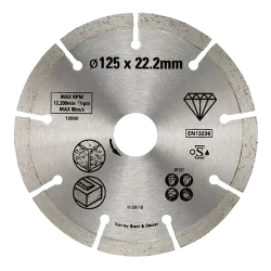 Tarcza diamentowa segmentowa 125mm STA38107-XJ STANLEY