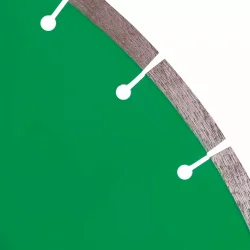 Tarcza diamentowa tnąca 1A1RSS 500mm x 32,0mm UNI H DISTAR