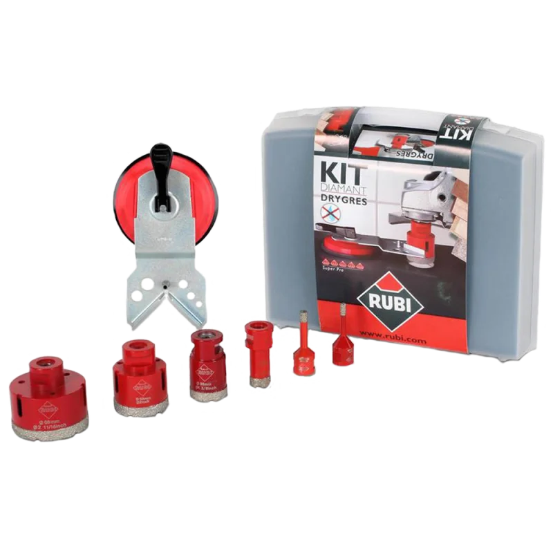 Zestaw 6 wierteł DRYGRES PL RUBI