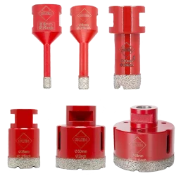 Zestaw 6 wierteł DRYGRES PL RUBI