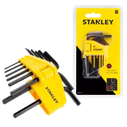 Klucze sześciokątne kpl.   8 szt.  1,5-6 mm STANLEY®