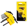 Klucze sześciokątne kpl.   8 szt.  1,5-6 mm STANLEY®