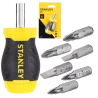Wkrętak MULTIBIT krótki + 7 końcówek STANLEY®