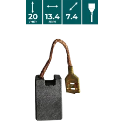 SZCZOTKI WĘGLOWE do VPD778 Vander