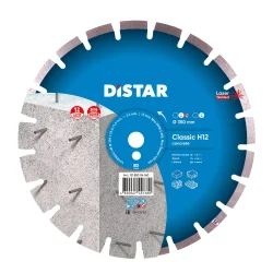 Tarcza diamentowa tnąca 1A1RSS 300mm x 25,4-F4mm CLASSIC H12 DISTAR