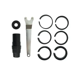 Osłona przeciwpyłowa odsysająca do szlifierki 180-230mm 11491