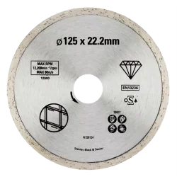 Tarcza tnąca diamentowa 125x22,2mm do płytek