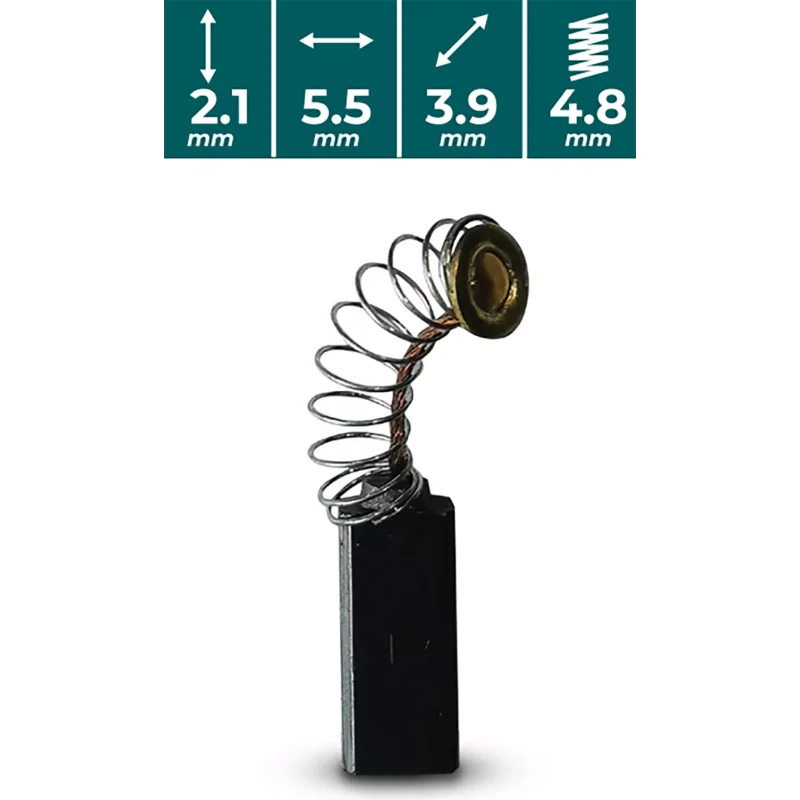 SZCZOTKI WĘGLOWE do VCB715 VANDER