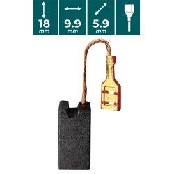 SZCZOTKI WĘGLOWE do VUD705 VANDER