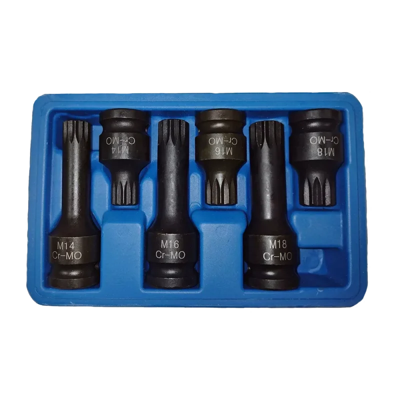 Klucze spline 6 szt.  M14-M18