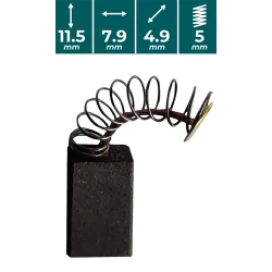 SZCZOTKI WĘGLOWE do VWE735 Vander