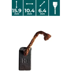 SZCZOTKI WĘGLOWE do VDL833  VANDER