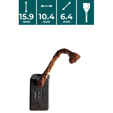 SZCZOTKI WĘGLOWE do VDL833  VANDER