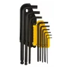 Klucze sześciokątne z łbem kulistym kpl. 9 szt. 1,5-10 mm STANLEY®