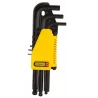 Klucze sześciokątne z łbem kulistym kpl. 9 szt. 1,5-10 mm STANLEY®