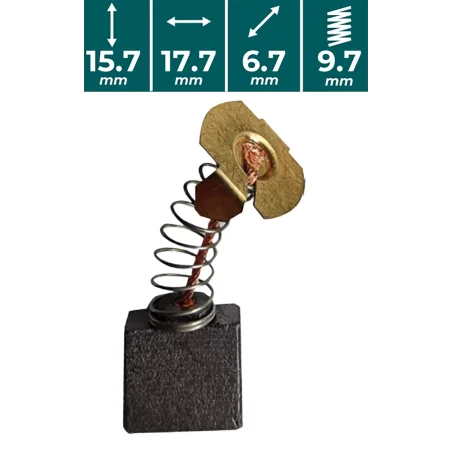 SZCZOTKI WĘGLOWE do VFR713 VANDER