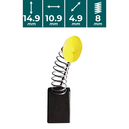 SZCZOTKI WĘGLOWE do VCP707 Vander