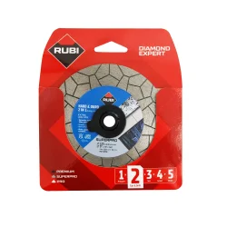 Tarcza diamentowa do cięcia gresu 125mm TGS SUPERPRO RUBI