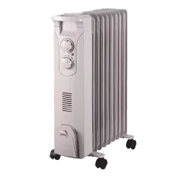 Grzejnik olejowy 2000W + nawiew 400W 9 żeber DESCON