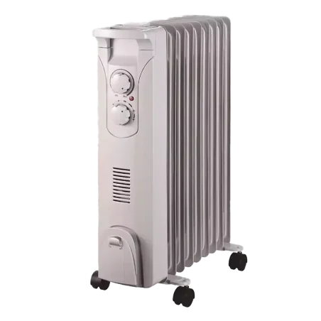 Grzejnik olejowy 2000W + nawiew 400W 9 żeber DESCON