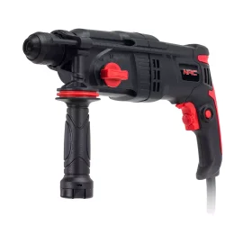 MŁOT UDAROWY SDS+ 800W, obr 0-850 min, funkcja kucia, walizka-uchwyt wiertarski, dłuta i wiertła SDS+ NAC