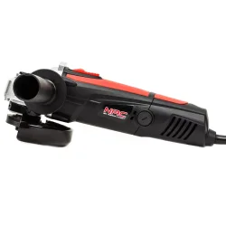 SZLIFIERKA KĄTOWA 850W, tarcza 125 mm, szybka wymiana szczotek węglowych NAC