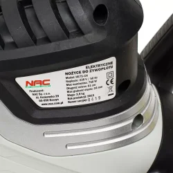 Nożyce do żywopłotu 750W 61cm HE75-CH NAC - obrotowy uchwyt